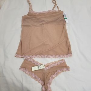 Felina Camisole & Panty Set NWT